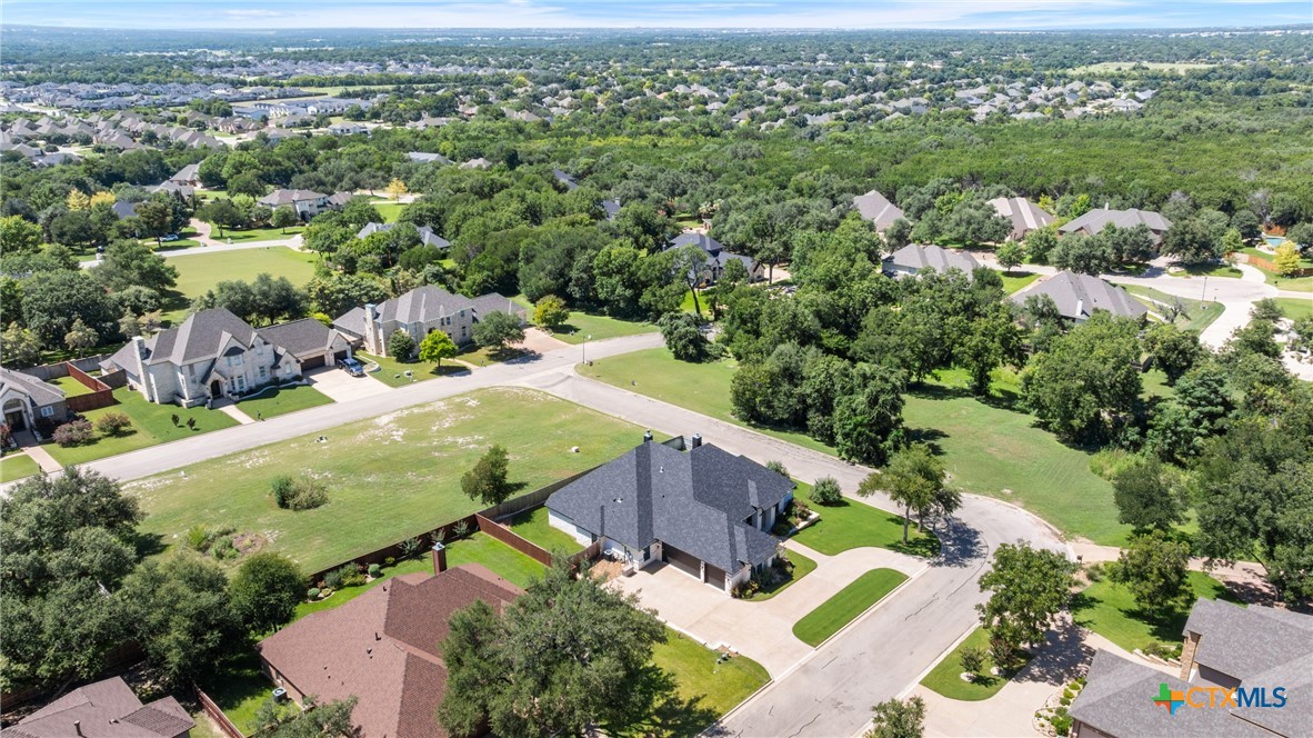 1606 Alta Vista Loop Temple, TX 76502 - Photo 44 of 48 an aerial view of a house with a yard