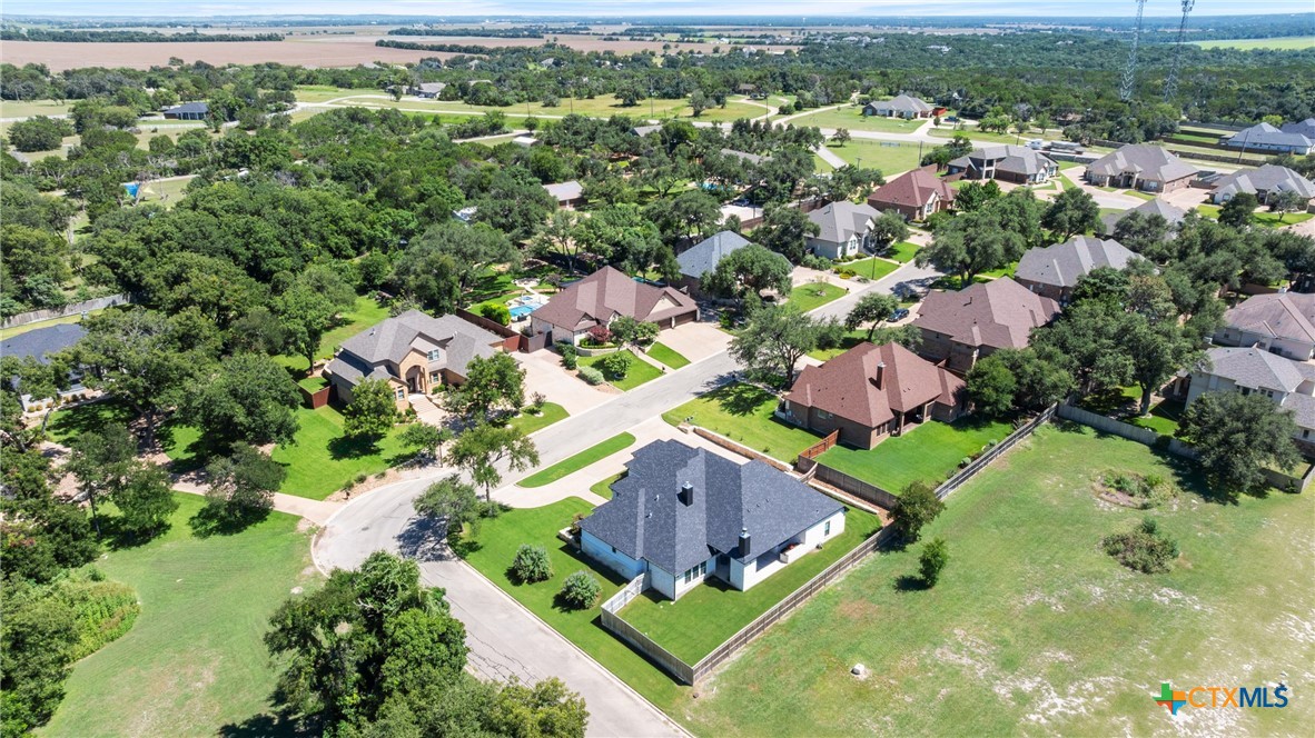1606 Alta Vista Loop Temple, TX 76502 - Photo 45 of 48 an aerial view of residential houses with outdoor space and parking