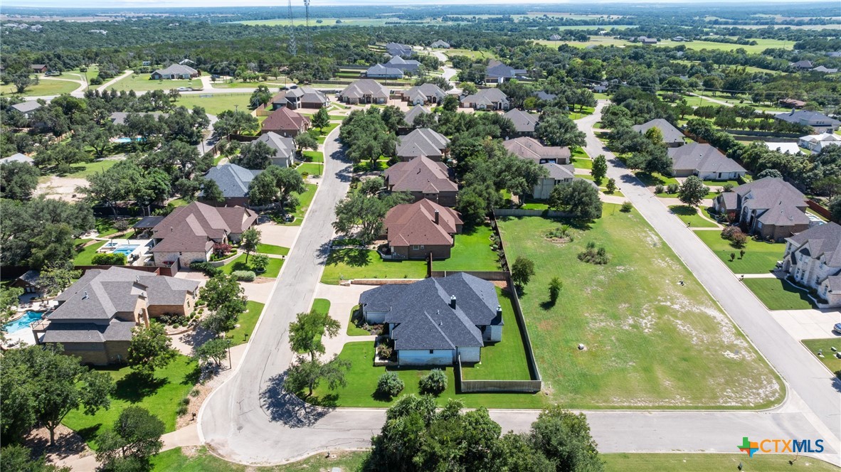 1606 Alta Vista Loop Temple, TX 76502 - Photo 46 of 48 an aerial view of residential houses with outdoor space and parking