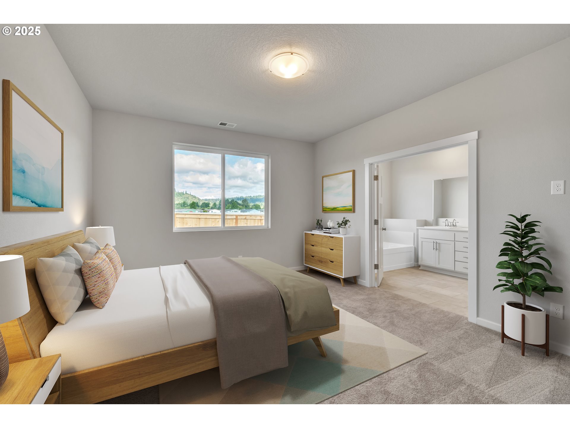 Undisclosed Address Albany, OR 97322 - Photo 27 of 42 a bedroom with a bed and a couch