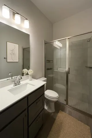 a view of a room with closet