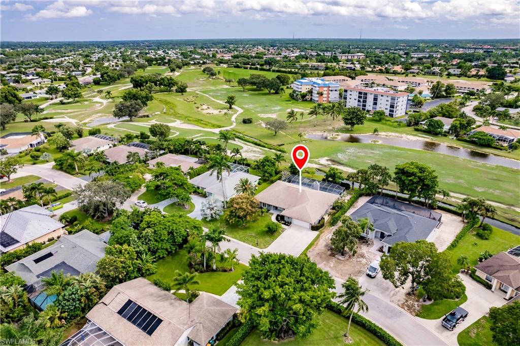 362 Pinehurst Circle Naples, FL 34113 - Photo 50 of 50 an aerial view of a house with a garden