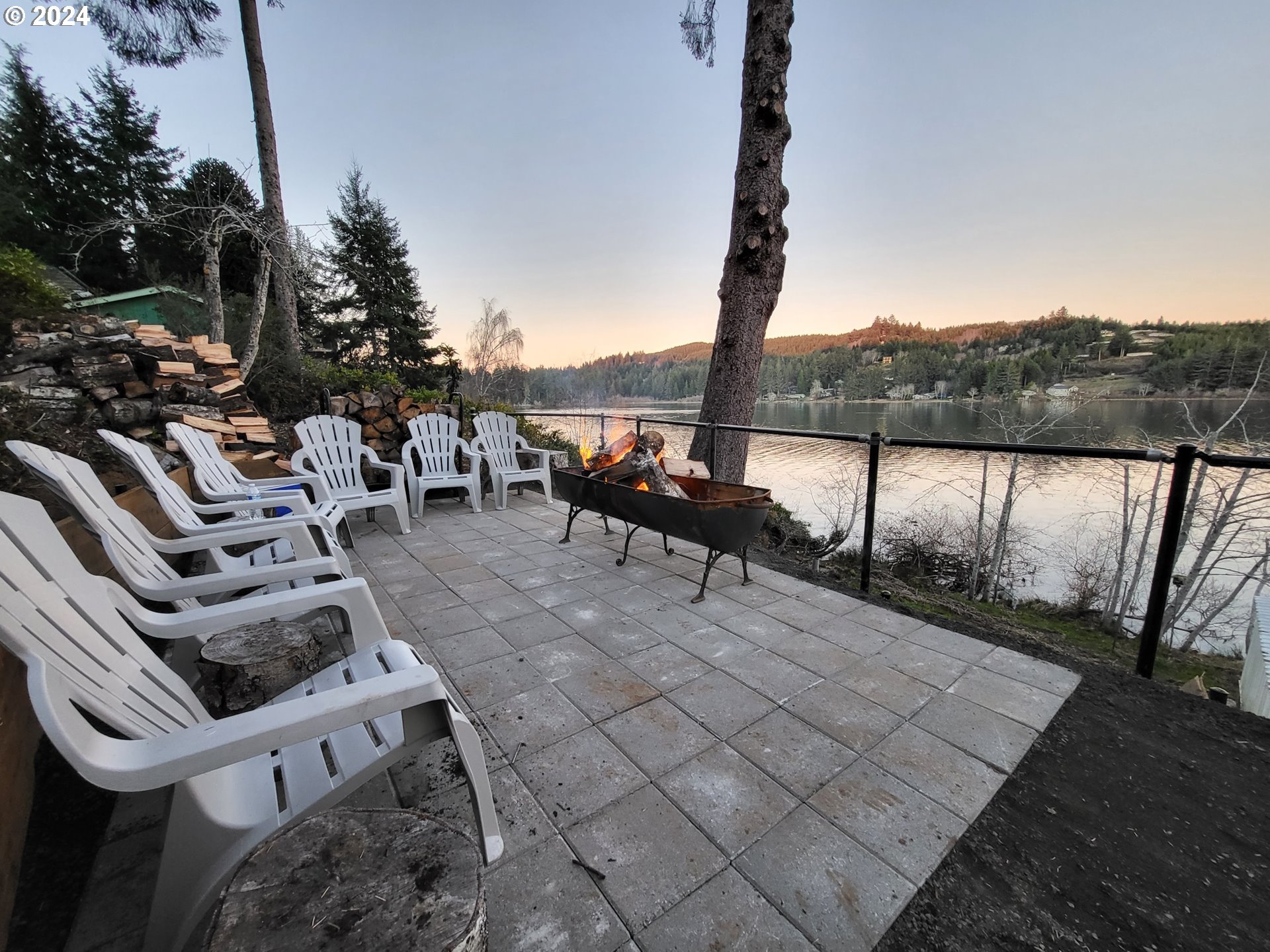 5378 Buckskin Bob Road Florence, OR 97439 - Photo 43 of 46 a view of a terrace with furniture and sitting area
