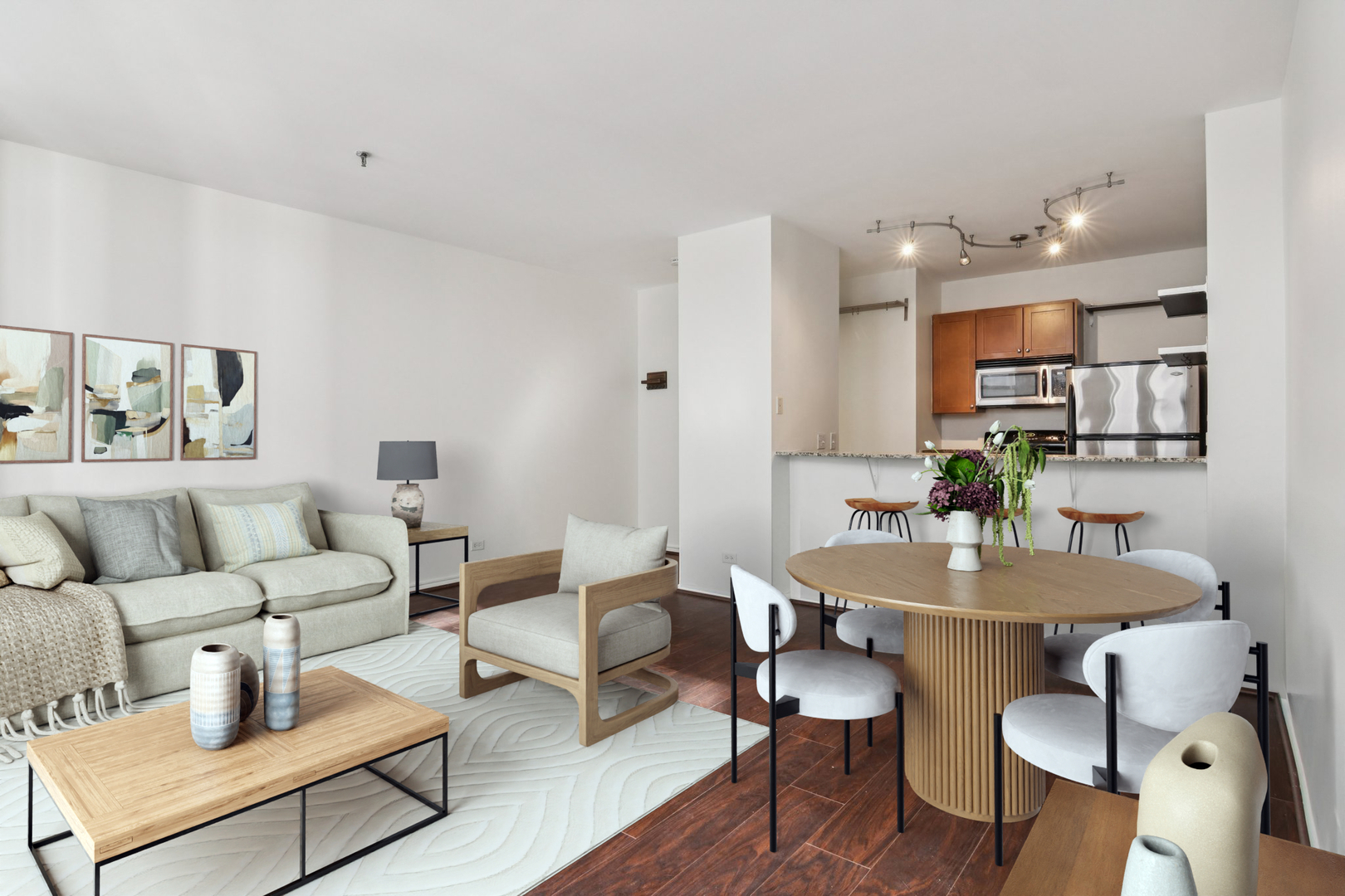 780 South Federal Street, Unit 902 Chicago, IL 60605 - Photo 12 of 28 a view of a dining room with furniture