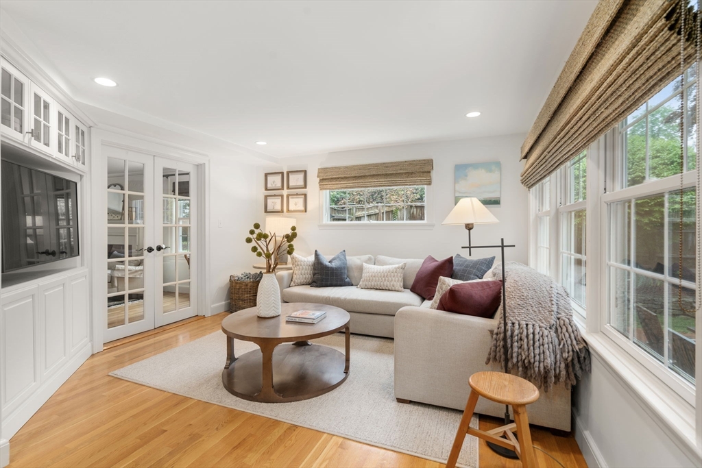 9 Lafayette Circle Wellesley, MA 02482 - Photo 12 of 35 a living room with furniture and a large window