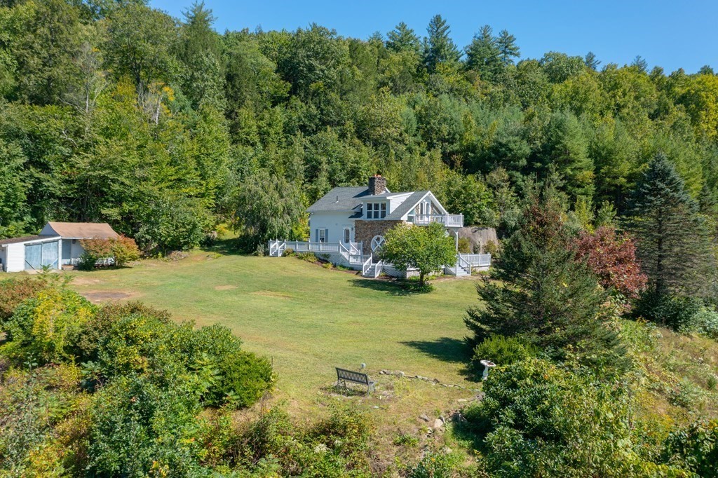 155 Worthington Road Huntington, MA 01050 - Photo 12 of 40 an aerial view of a house