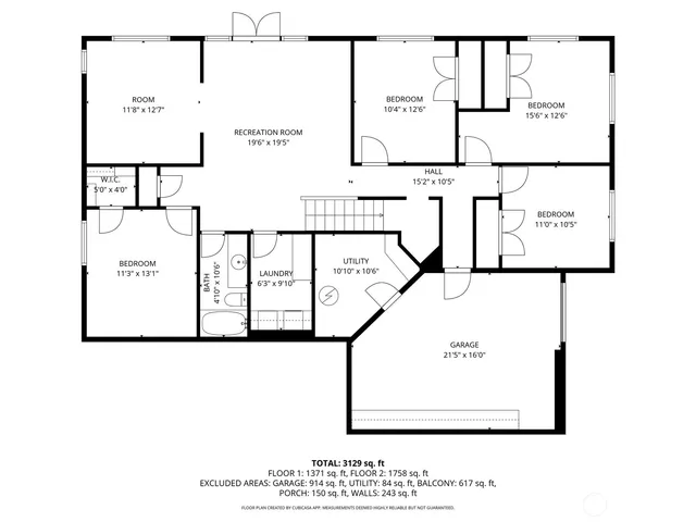 a picture of a wall with a white wall