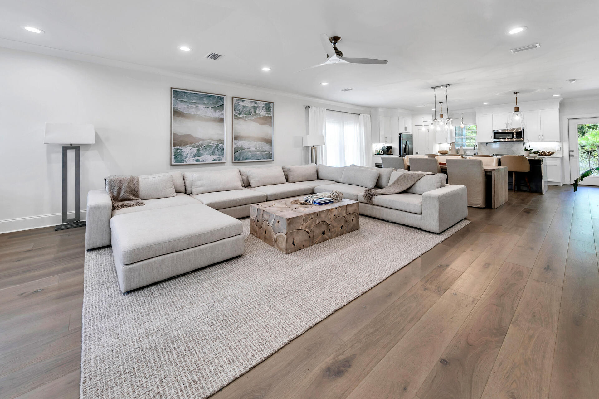 106 Heron's Crossing Santa Rosa Beach, FL 32459 - Photo 10 of 65 a living room with furniture and a large window