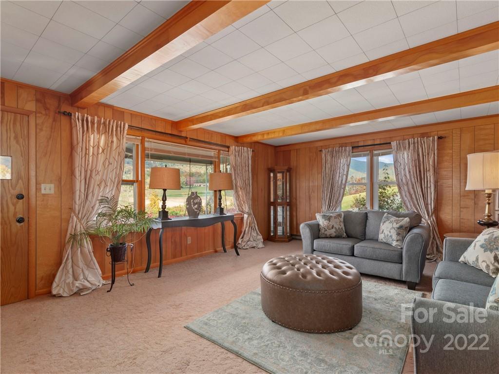 50 Farm House Road Canton, NC 28716 - Photo 7 of 29 a living room with furniture and a large window