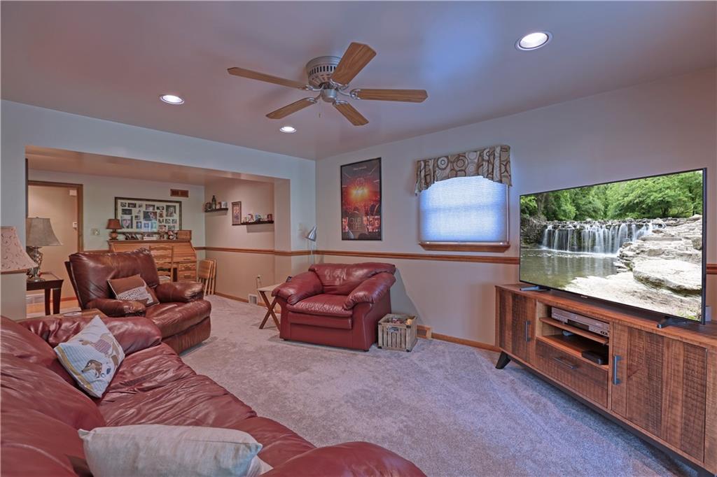 139 Miller Road Rochester, PA 15074 - Photo 3 of 33 a living room with furniture and a floor to ceiling window