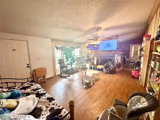 a view of a livingroom with furniture and a couch