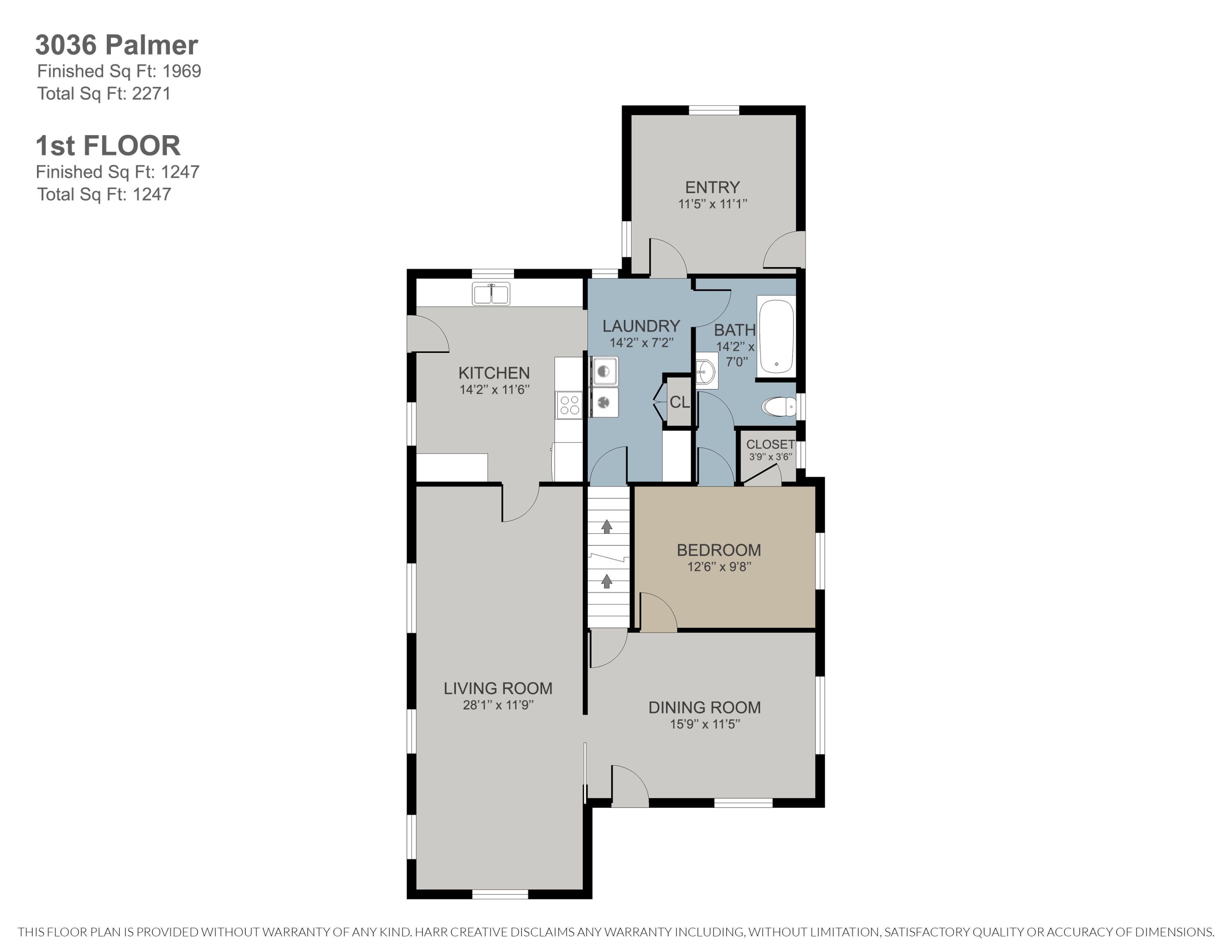 3036 Palmer Road Orleans, MI 48865 - Photo 26 of 28 3036 Palmer 1st Floor