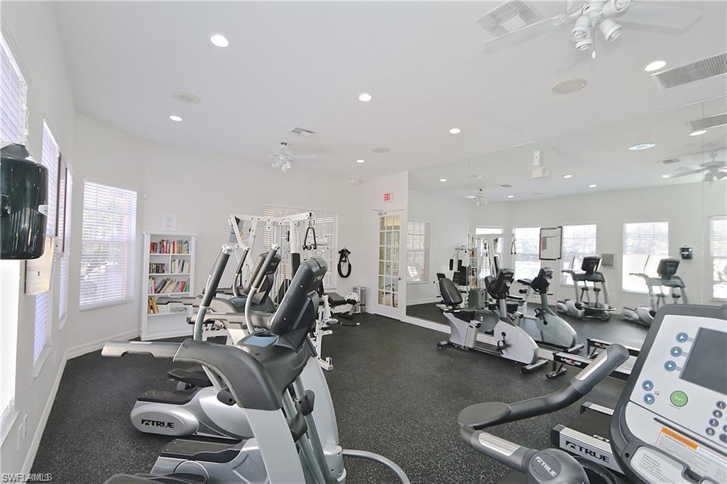 7935 Preserve Circle, Unit 423 Naples, FL 34119 - Photo 30 of 30 a view of a room with gym equipment