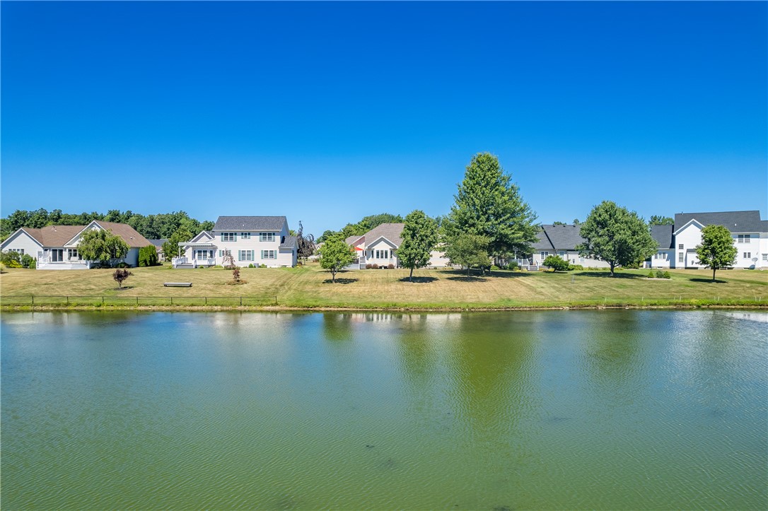 85 Sotheby Drive Greece, NY 14626 - Photo 46 of 50 VIEW OF POND & HOME