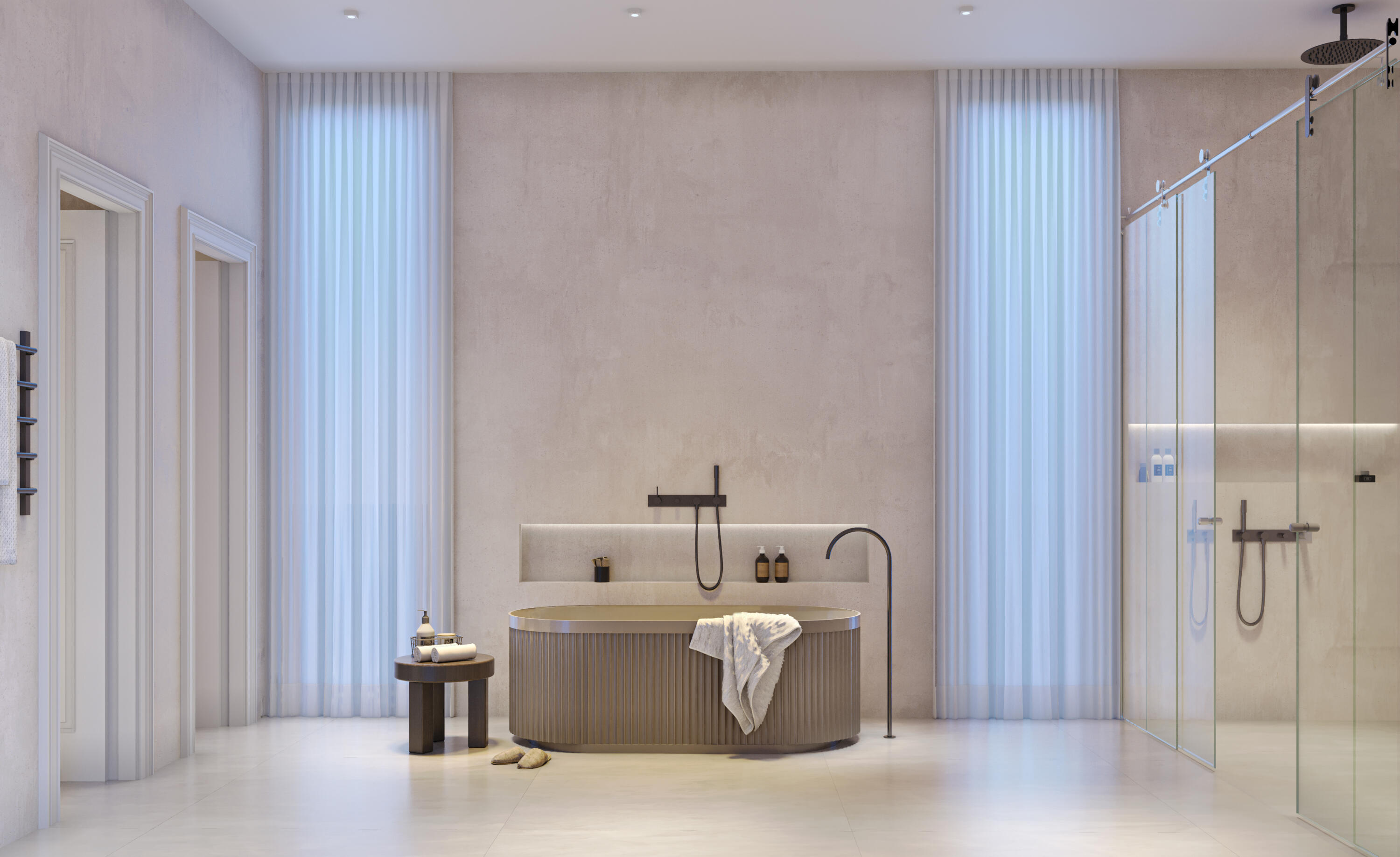 251 Northwest 10th Street Boca Raton, FL 33432 - Photo 16 of 20 a white bath tub sitting next to a bathroom