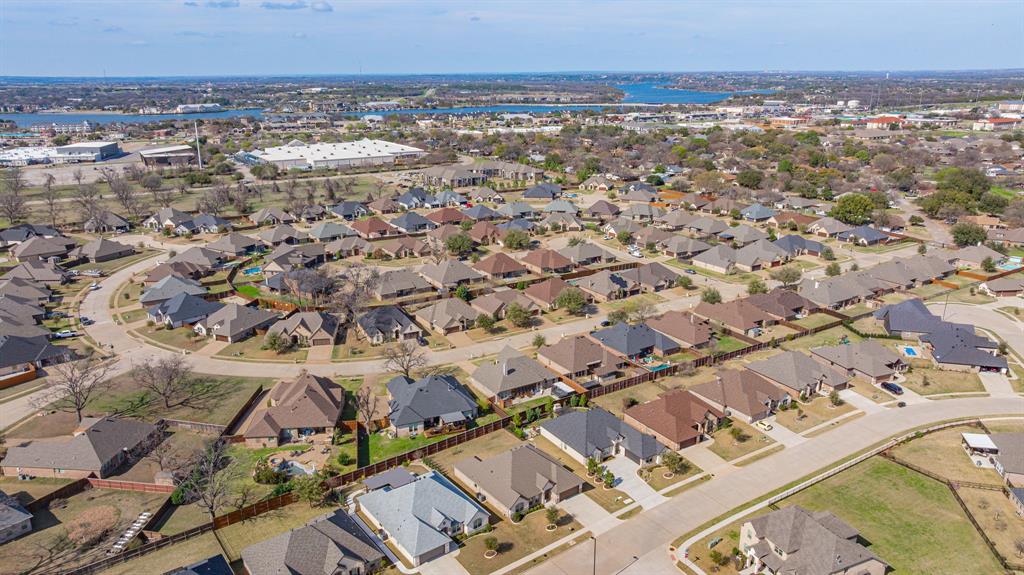 3024 Reed Court Granbury, TX 76048 - Photo 35 of 40 an aerial view of residential building and parking space