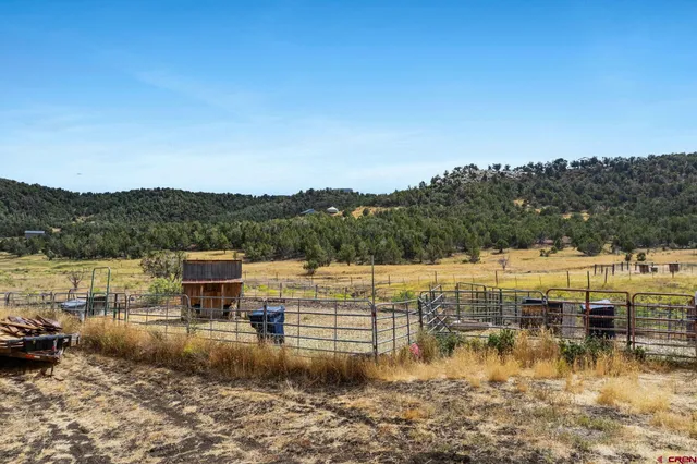 a view of swimming pool with mountain view