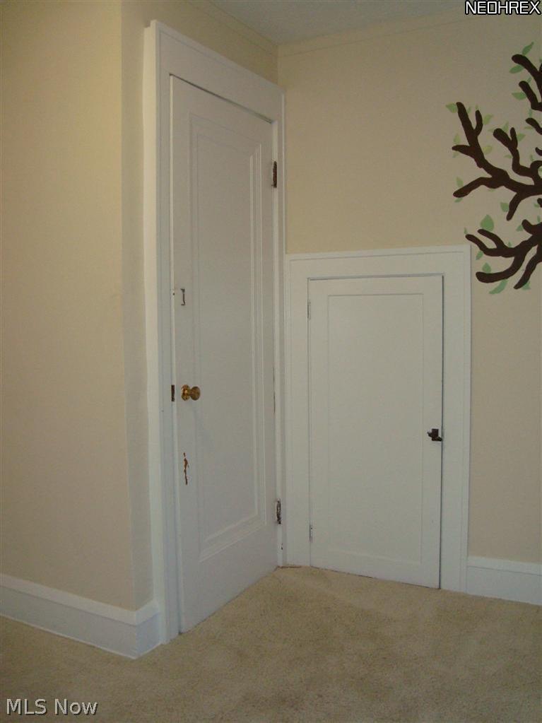 1642 Maple Road Cleveland Heights, OH 44121 - Photo 14 of 21 Bedroom Three closet space access to the attic