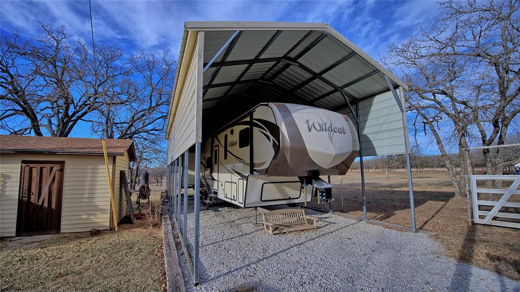 858 Ford Road Bowie, TX 76230 - Photo 35 of 40 a view of entryway and hall yard