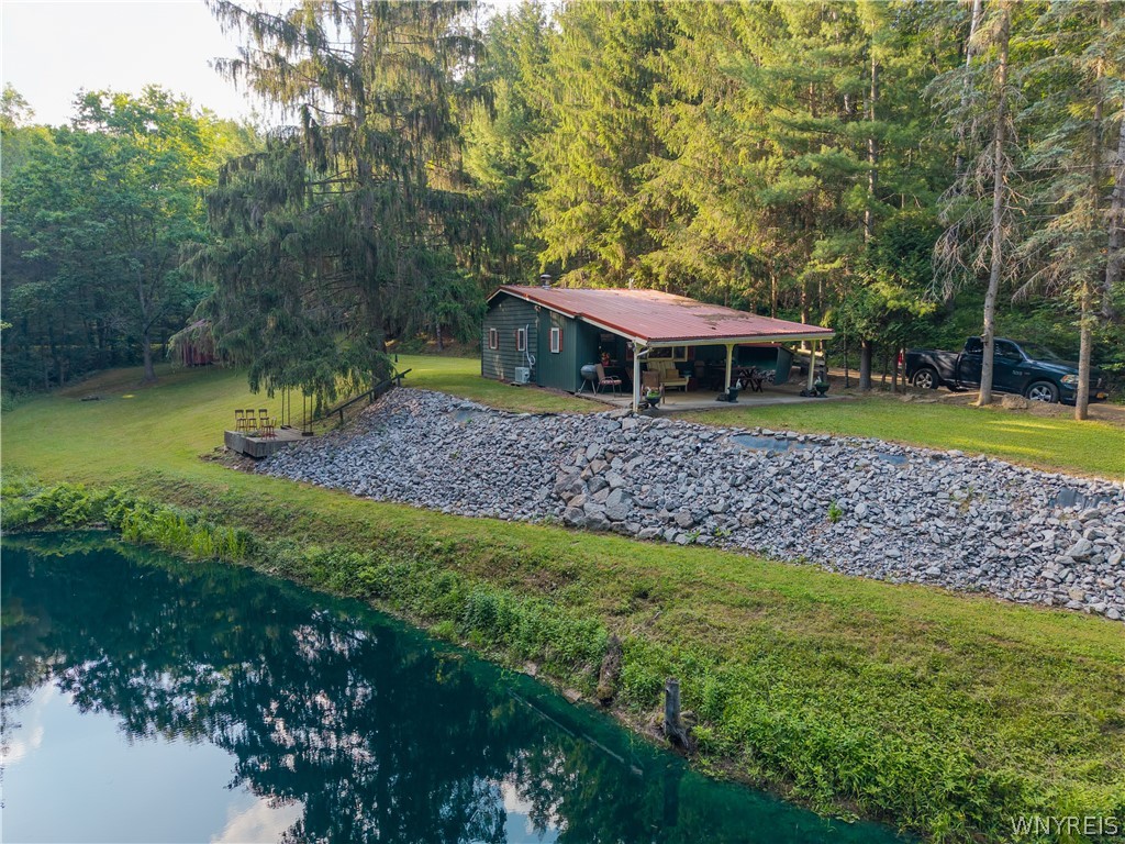9173 Lyman Road Clarksville, NY 14727 - Photo 2 of 48 Drone