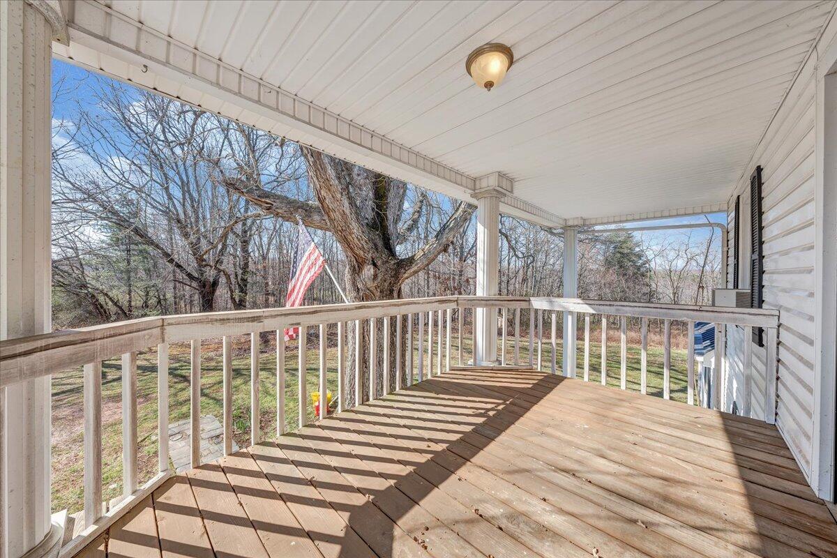 1391 Deep Woods Road Hardy, VA 24101 - Photo 43 of 43 a balcony with wooden floor