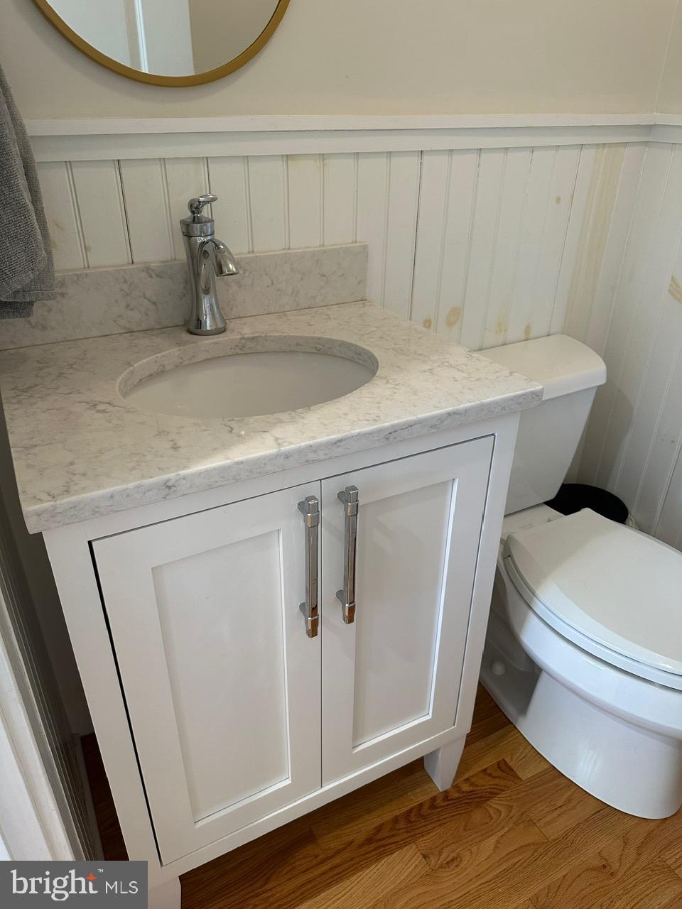 227 Dorset Road Devon, PA 19333 - Photo 12 of 30 a close view of a sink and a toilet in it