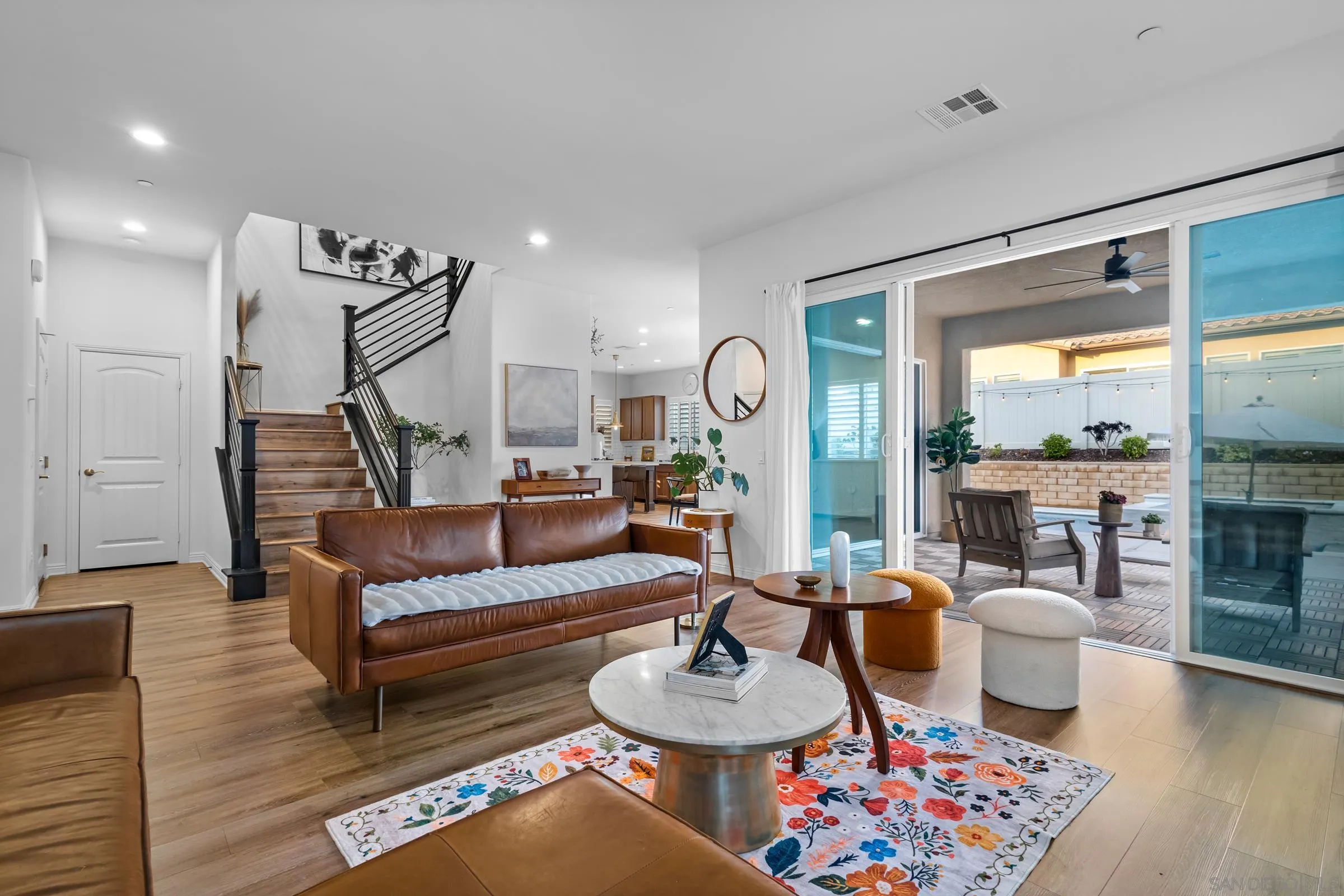 1853 Ashley Avenue Chula Vista, CA 91913 - Photo 5 of 73 a living room with furniture and a wooden floor