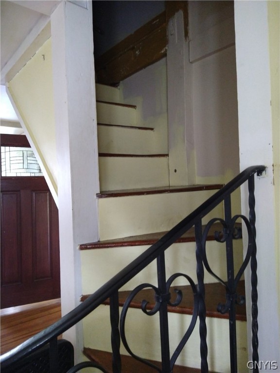 1988 State Route Moravia, NY 13118 - Photo 12 of 33 back staircase