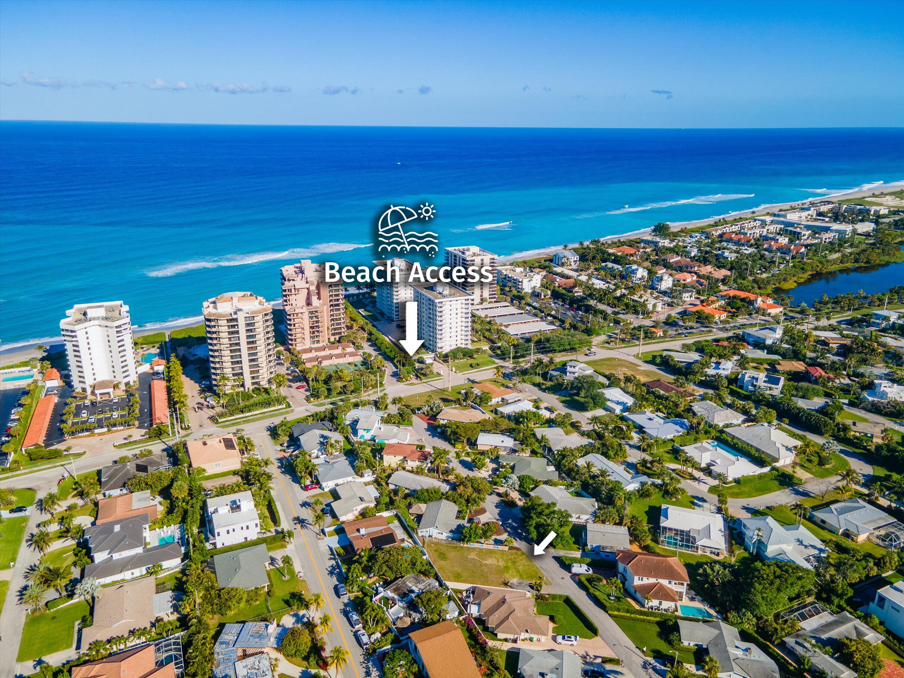 451 Neptune Road Juno Beach, FL 33408 - Photo 2 of 13 a view of city and ocean