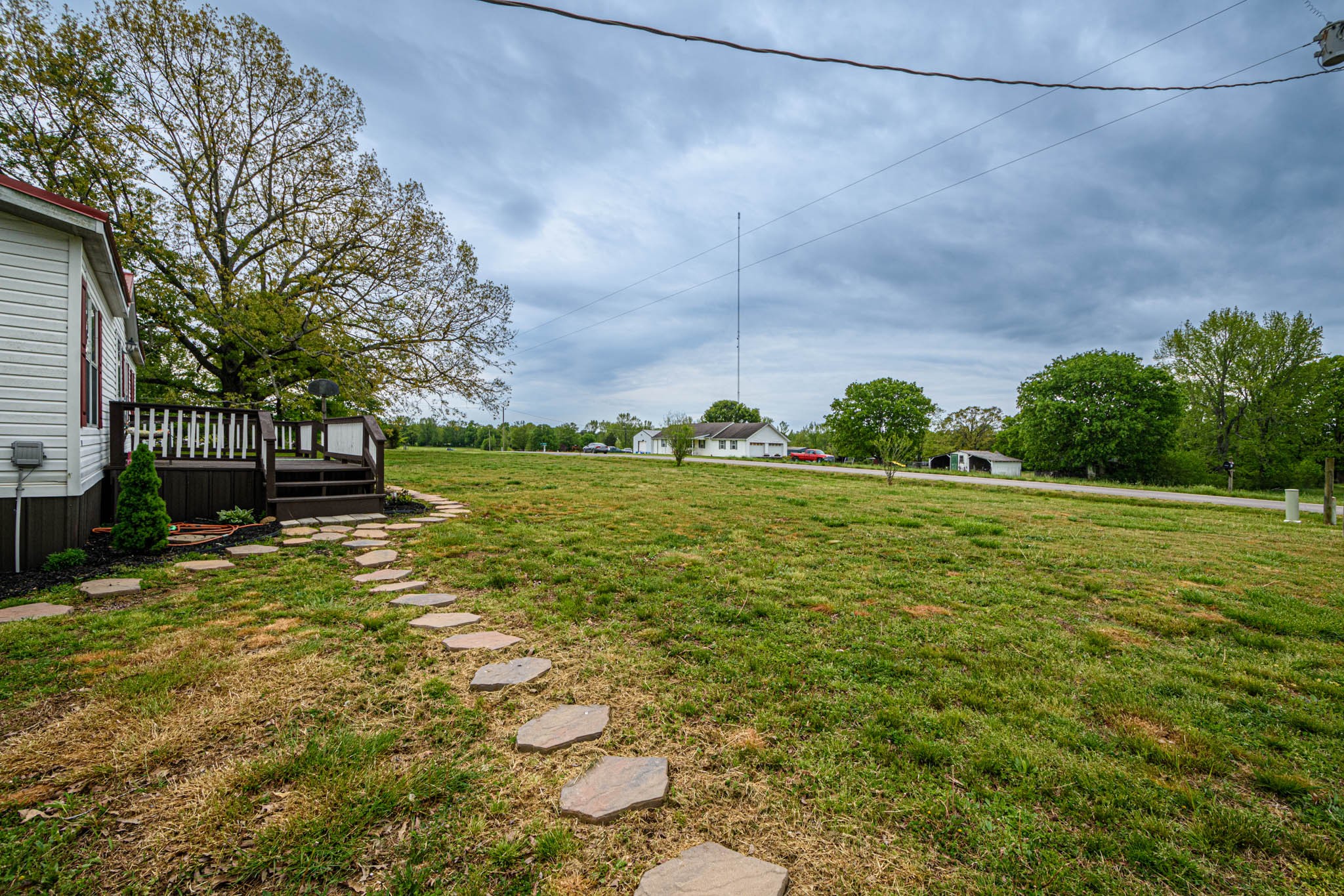 3375 Salem Road Minor Hill, TN 38473 - Photo 33 of 42 a view of a garden with a fountain