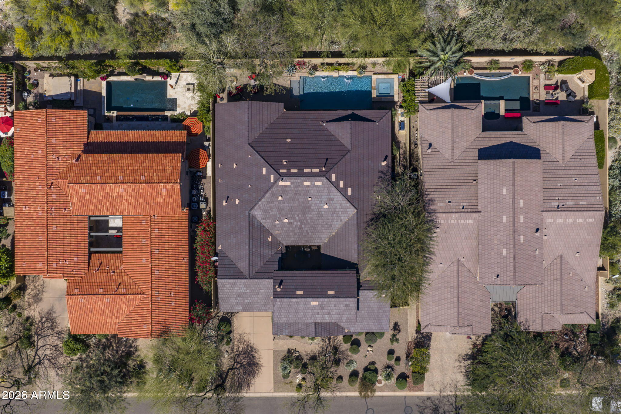 9488 East Canyon View Road Scottsdale, AZ 85255 - Photo 37 of 38 Overhead View