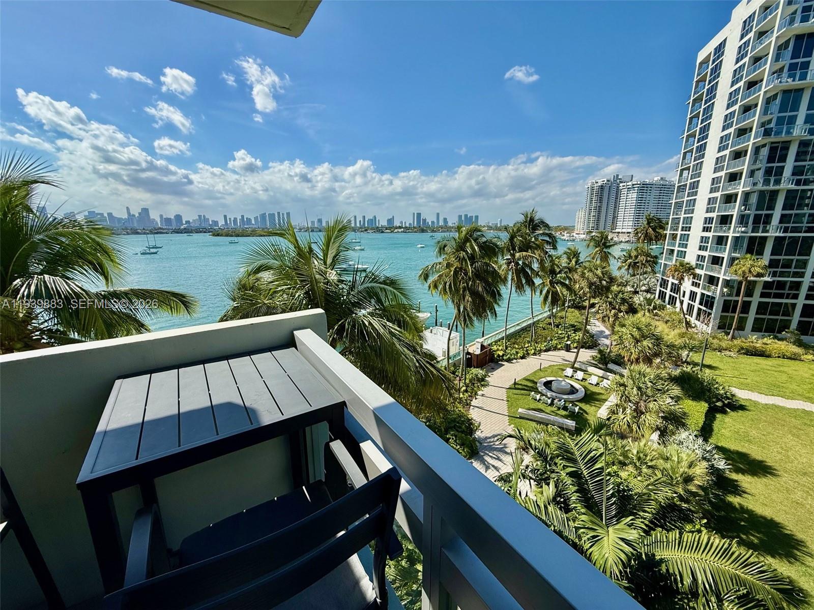 1500 Bay Road, Unit 540S Miami Beach, FL 33139 - Photo 3 of 40 a view of a balcony
