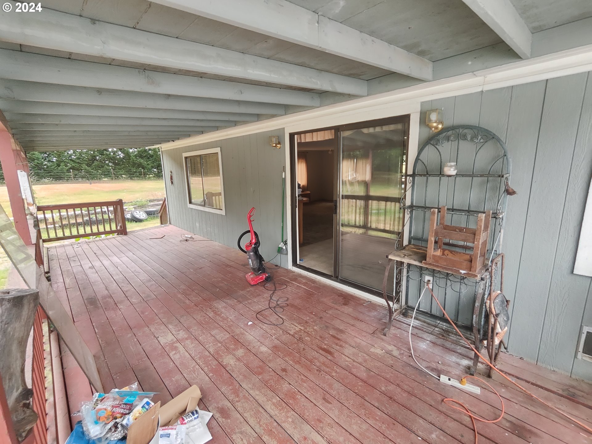 244 Bay Road Winlock, WA 98596 - Photo 5 of 29 a view of a porch with wooden floor