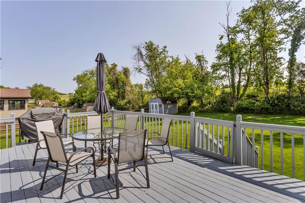 116 Rizzi Drive Irwin, PA 15642 - Photo 8 of 38 Rear Deck off the Family Room - Imagine Grilling Out with Family and Friends!