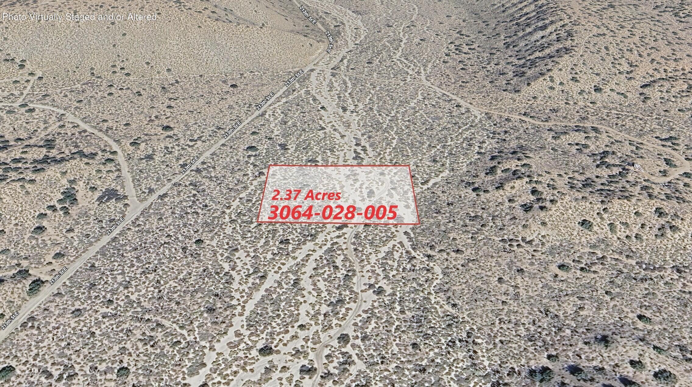 213th Street East Llano, CA 93544 - Photo 1 of 2 3064-028-005_sat1