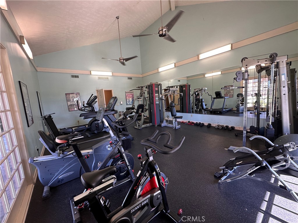 6600 Warner Avenue, Unit 210 Huntington Beach, CA 92647 - Photo 41 of 47 a view of a room with gym equipment