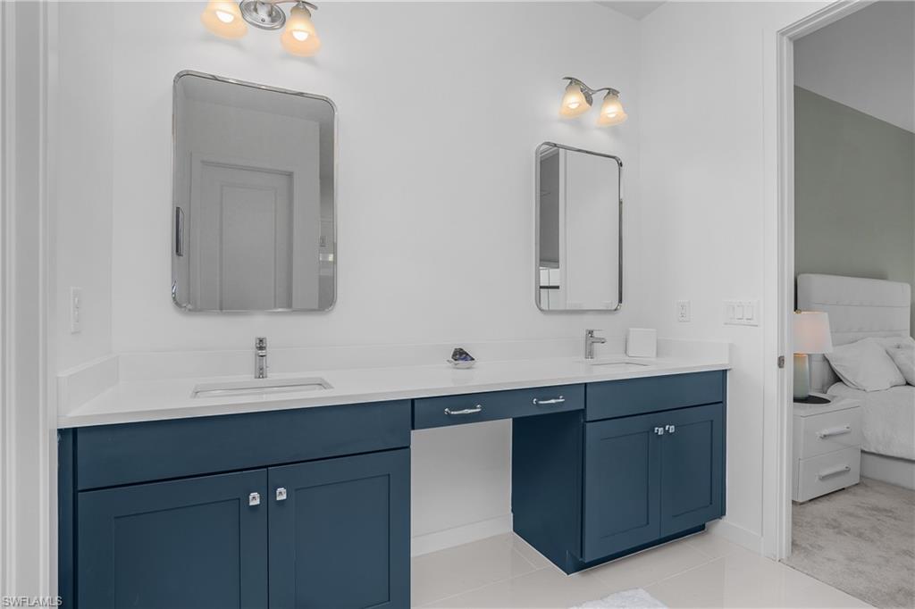 14854 Loggerhead Drive Naples, FL 34120 - Photo 19 of 36 Master bathroom with double vanity