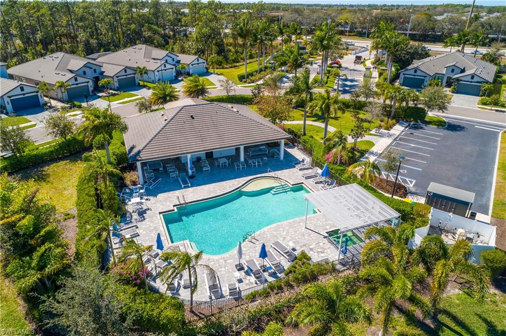 14854 Loggerhead Drive Naples, FL 34120 - Photo 33 of 36 Ariel view of community pool area