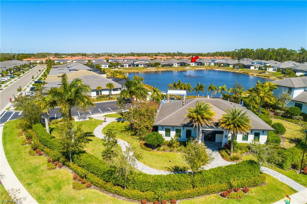 14854 Loggerhead Drive Naples, FL 34120 - Photo 34 of 36 Ariel view of community, including community clubhouse
