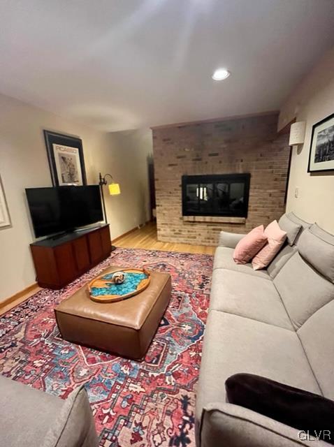 19 Bridle Path Road Bethlehem, PA 18017 - Photo 18 of 34 a living room with furniture and a fireplace