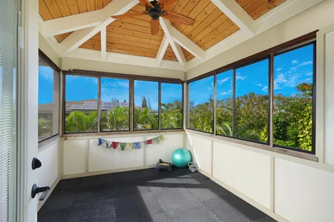 a very nice looking room with a large window