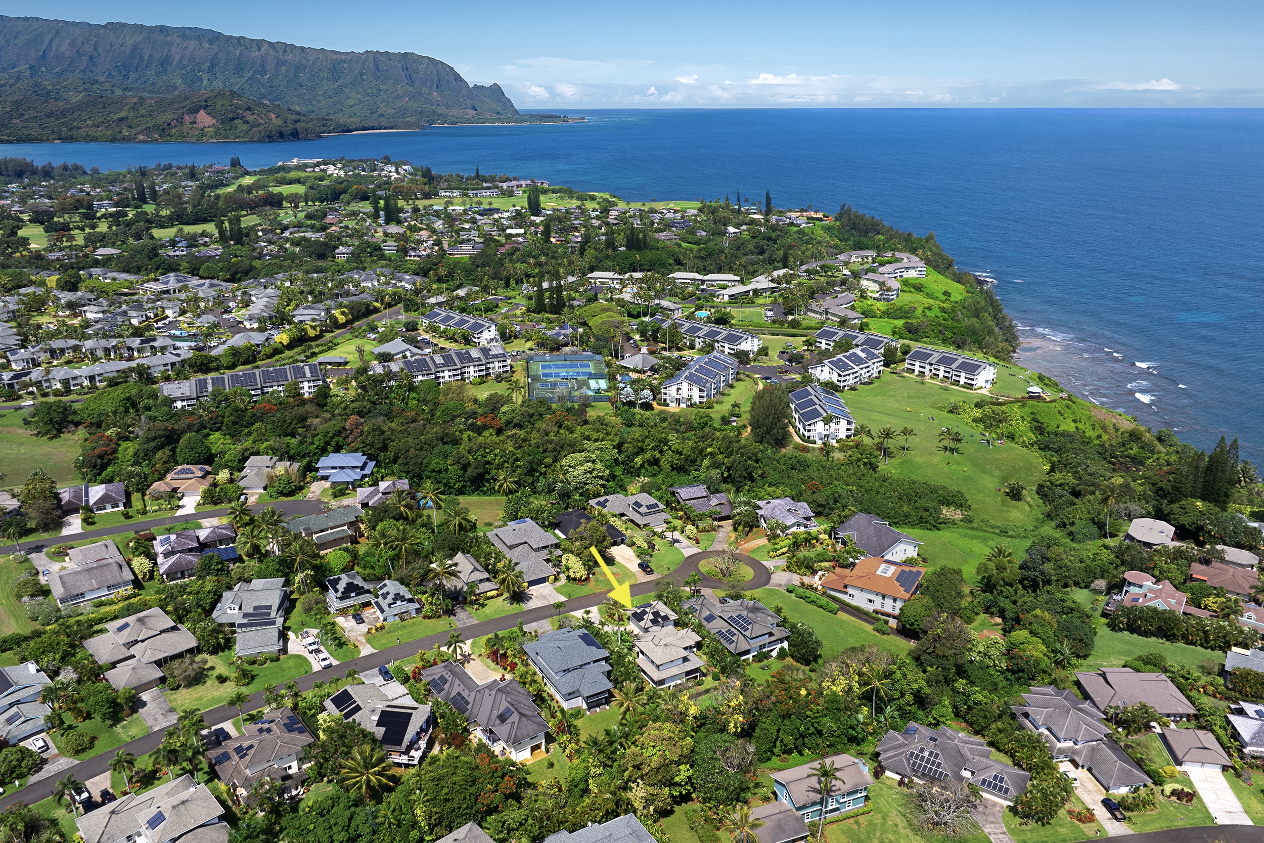 3667 Albert Road Princeville, HI 96722 - Photo 24 of 25 a view of a garden