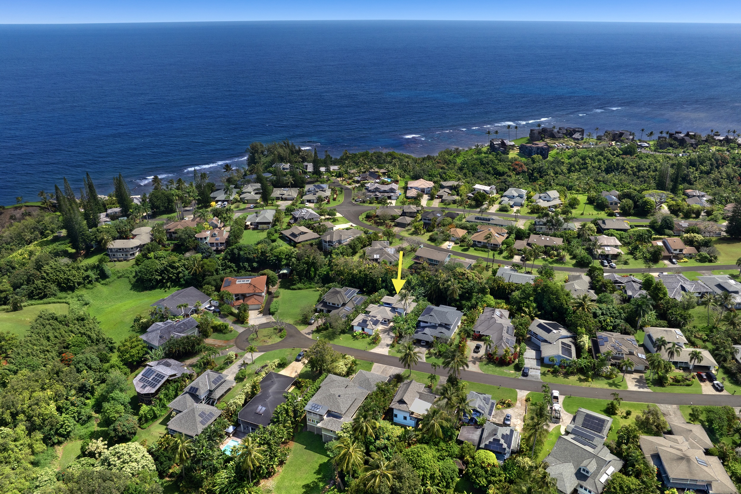 3667 Albert Road Princeville, HI 96722 - Photo 25 of 25 a view of a lake