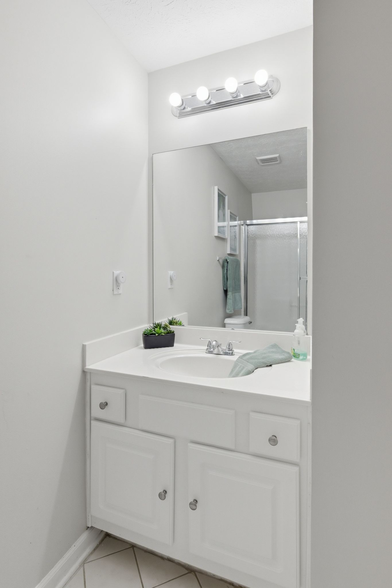 609 Churchill Crossing Madison, TN 37115 - Photo 17 of 26 a bathroom with a sink and a mirror