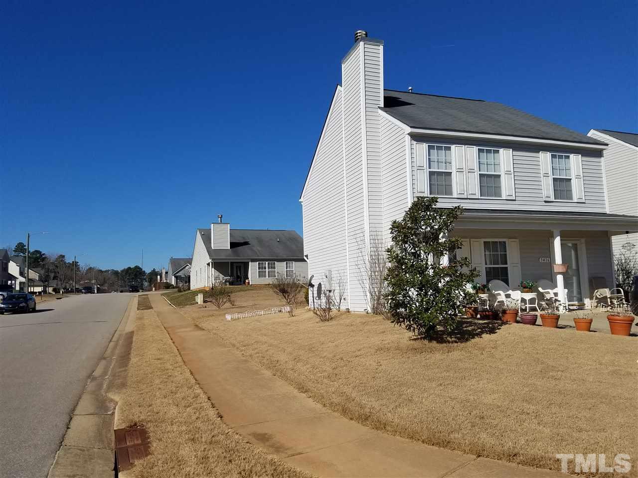 3416 Rocket Court Raleigh, NC 27610 - Photo 2 of 10 Side view...it is a corner lot.