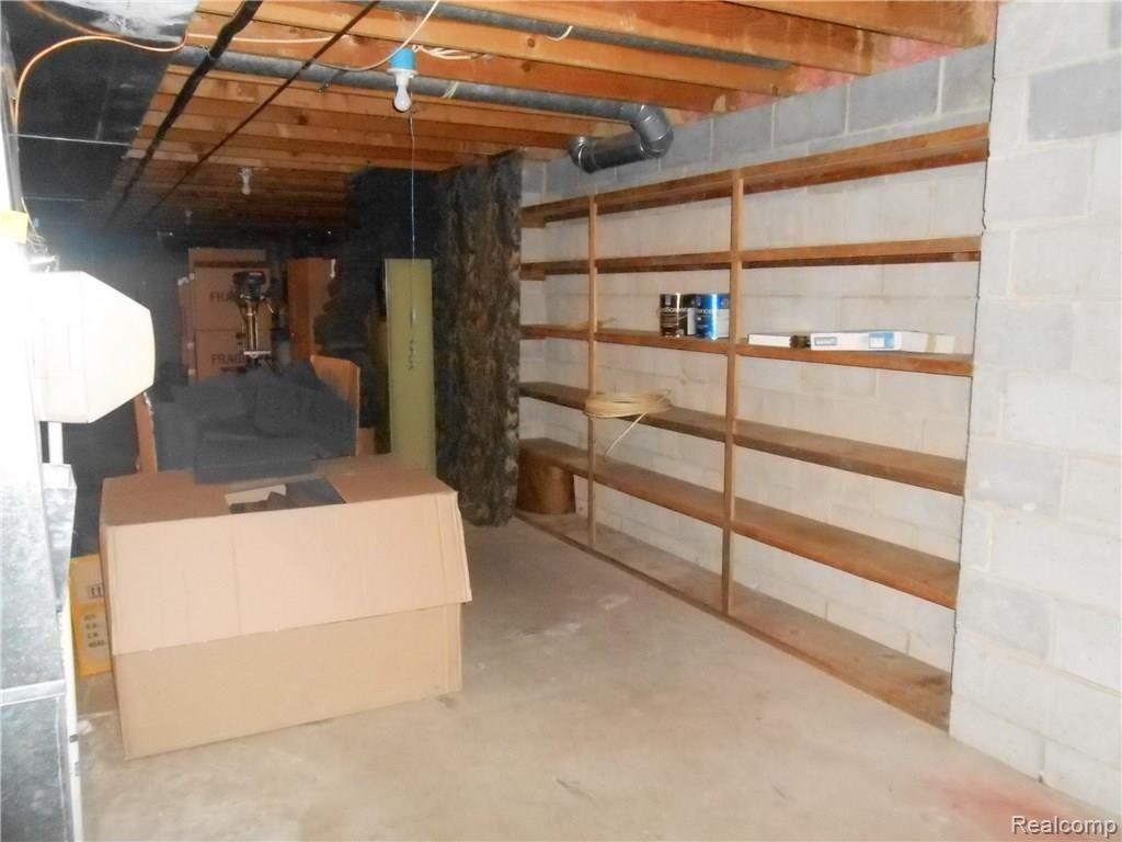 16155 Pratt Road Armada, MI 48005 - Photo 27 of 28 Basement storage.JPG
