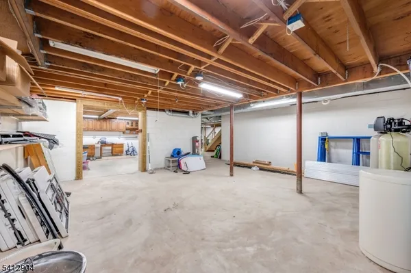 a view of a storage room