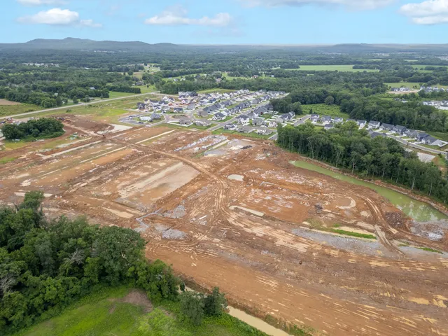 a view of a city with an ocean