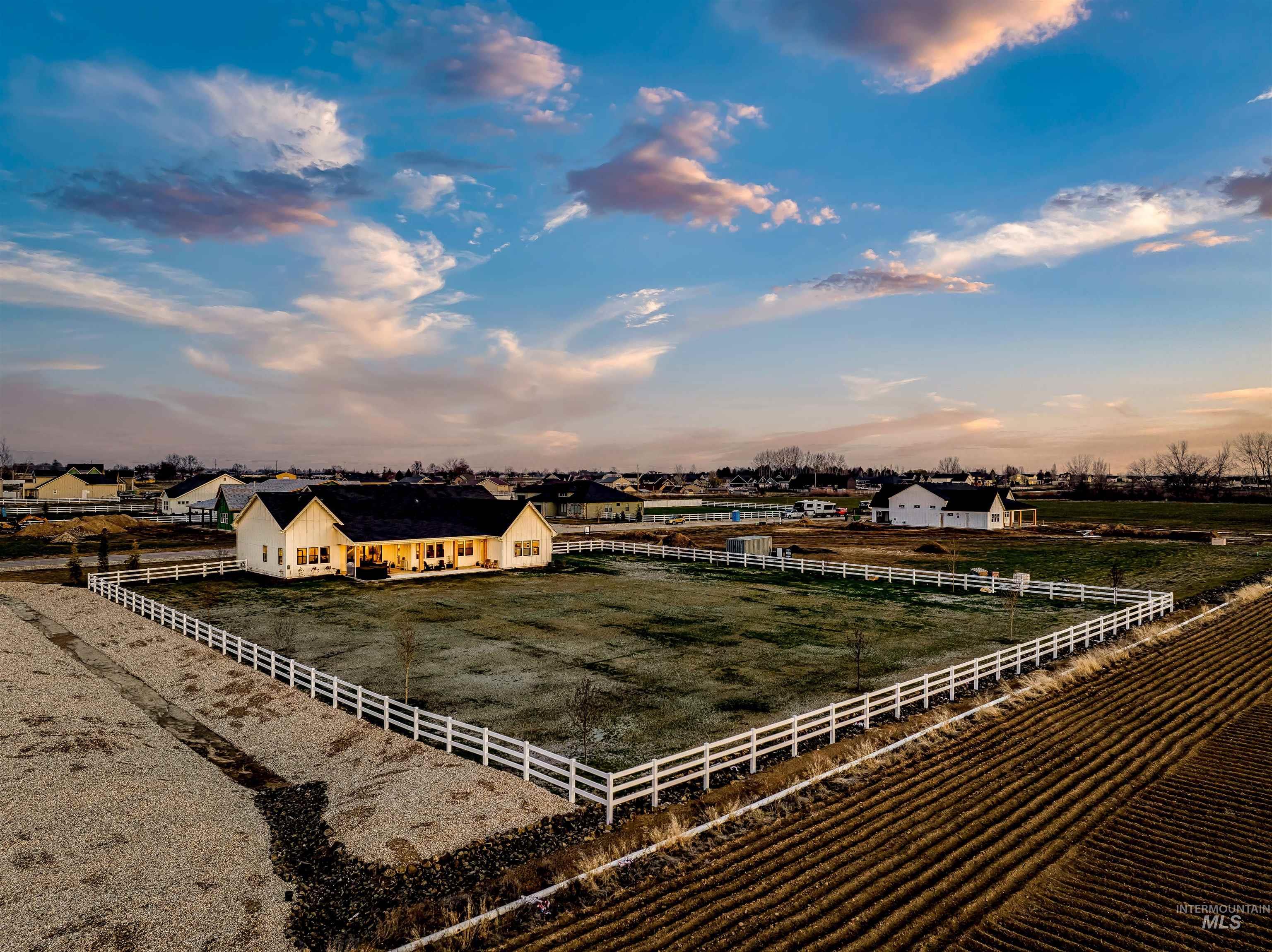 24853 Haflinger Way Middleton, ID 83644 - Photo 44 of 49 Aerial perspective of suburban area