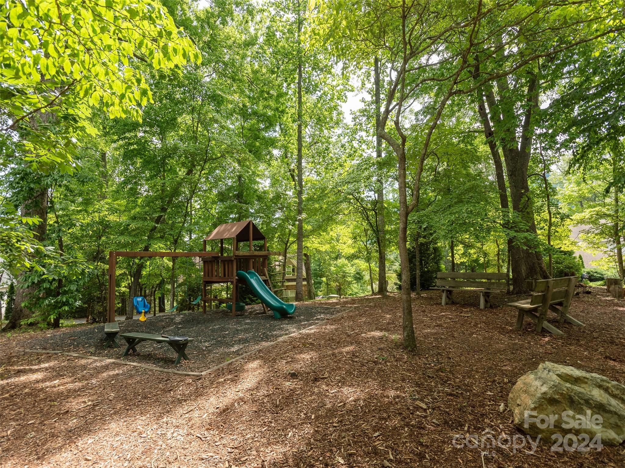 28 Chestnut Ridge Road, Unit 228 Mills River, NC 28759 - Photo 48 of 48 a view of outdoor space with playground and green space